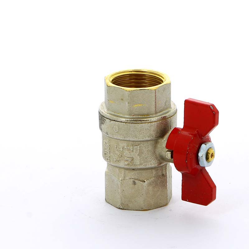 Кран шаровой ВВ SCIROCCO бабочка TIEMME 3/4" 2310012 - Вид №1