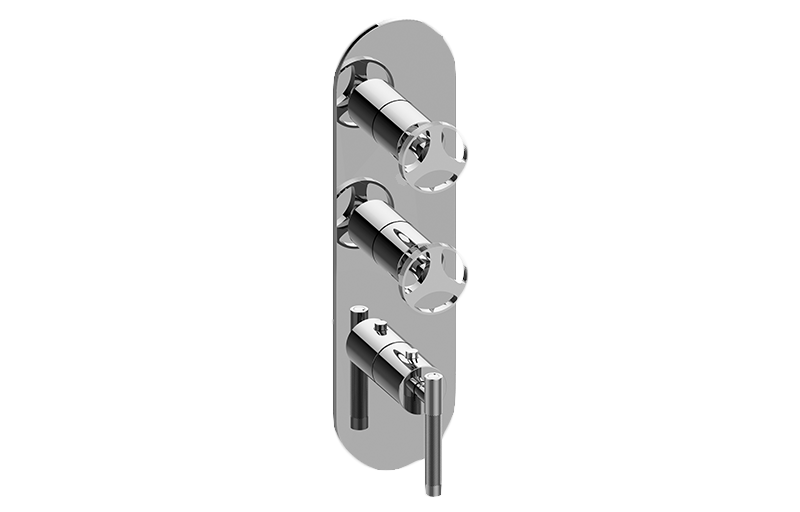 E-8056-LM57C19-T Планка M-Series с 3 ручками - Внешняя часть GRAFF Harley