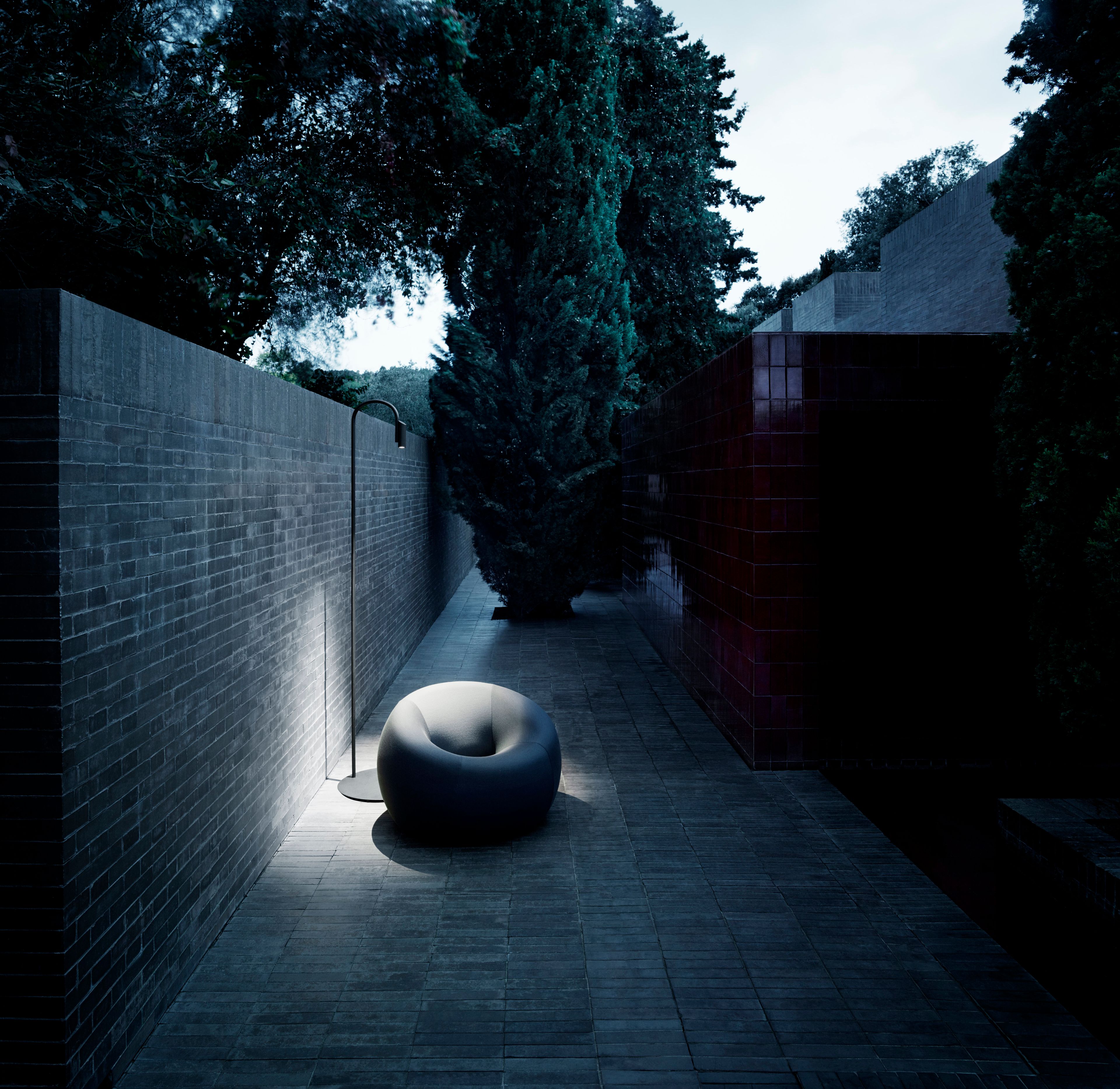 Напольная лампа из нержавеющей стали Flos Outdoor Collection-пол ARCH-00151071 - Вид №5