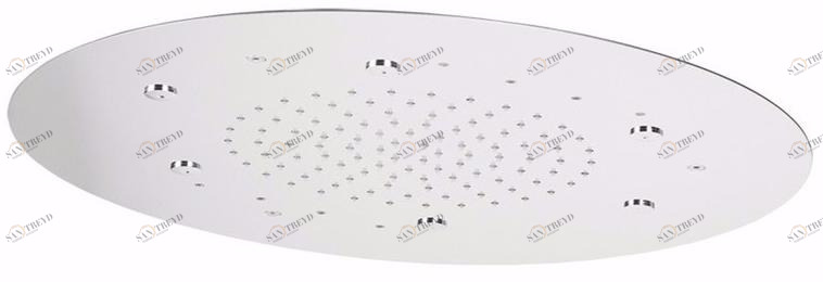 Rubinetteria Giulini Душевая лейка Rain со струей из нержавеющей стали Surf F1615