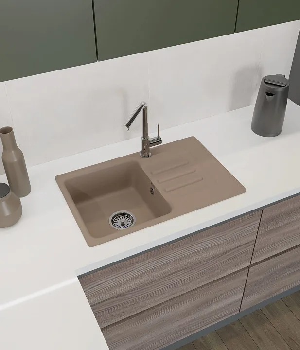 Кухонная мойка Искусственный камень SMART S603 GranFest 680-S603 - Вид №1