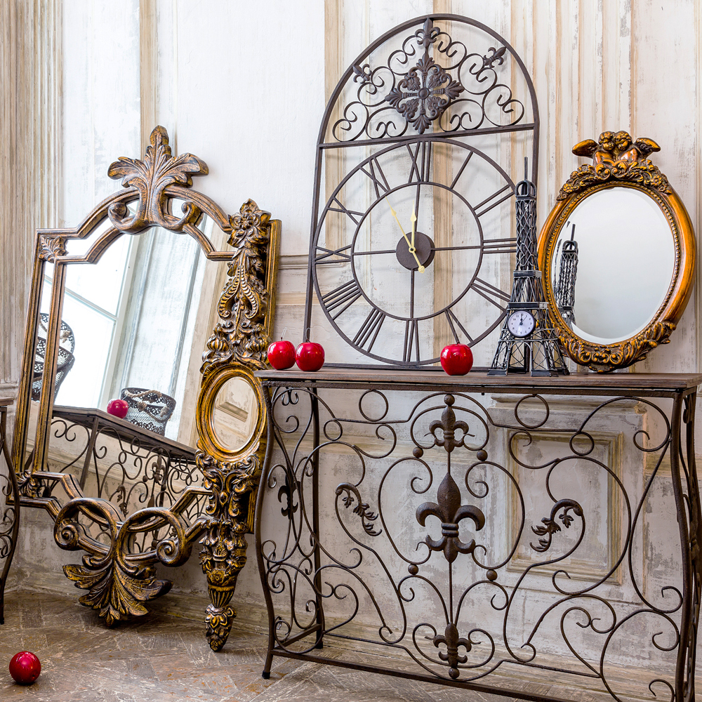 5384 Консоль «Королевская лилия», (шоколадный антик, версия М) Object Desire  - Вид №3