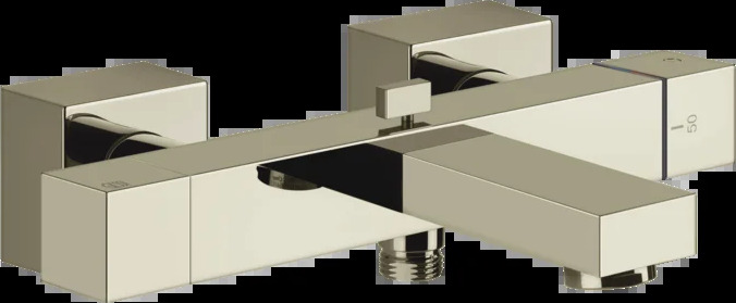 Смеситель для ванны 20111 720 Gessi Rettangolo k НИКЕЛЬ PVD