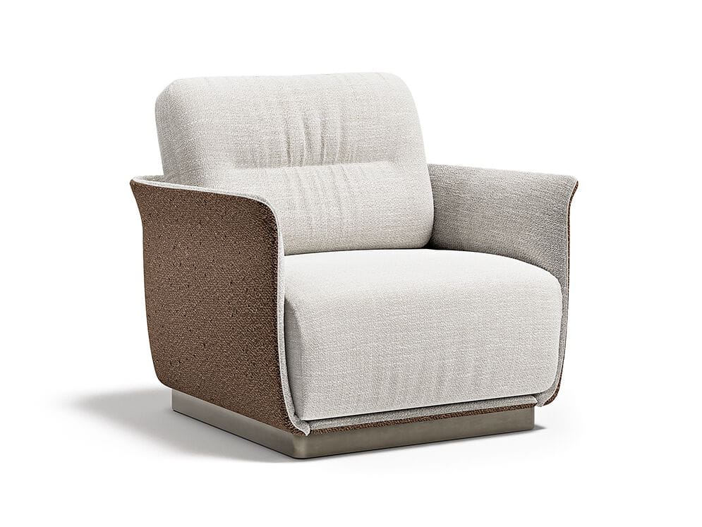 Тканевое кресло с подлокотниками Capital Collection Mon Allure ARCH-00086901