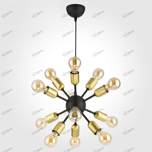 Подвесная люстра TK Lighting 1469 Estrella Black TK LIGHTING ESTRELLA BLACK 187966 Черный 