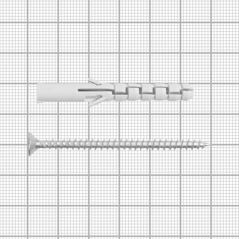 Дюбель потайной STANDERS PND L 6×50 мм с шурупом для бетона и камня 83387765 STLM-0040717 - Вид №4