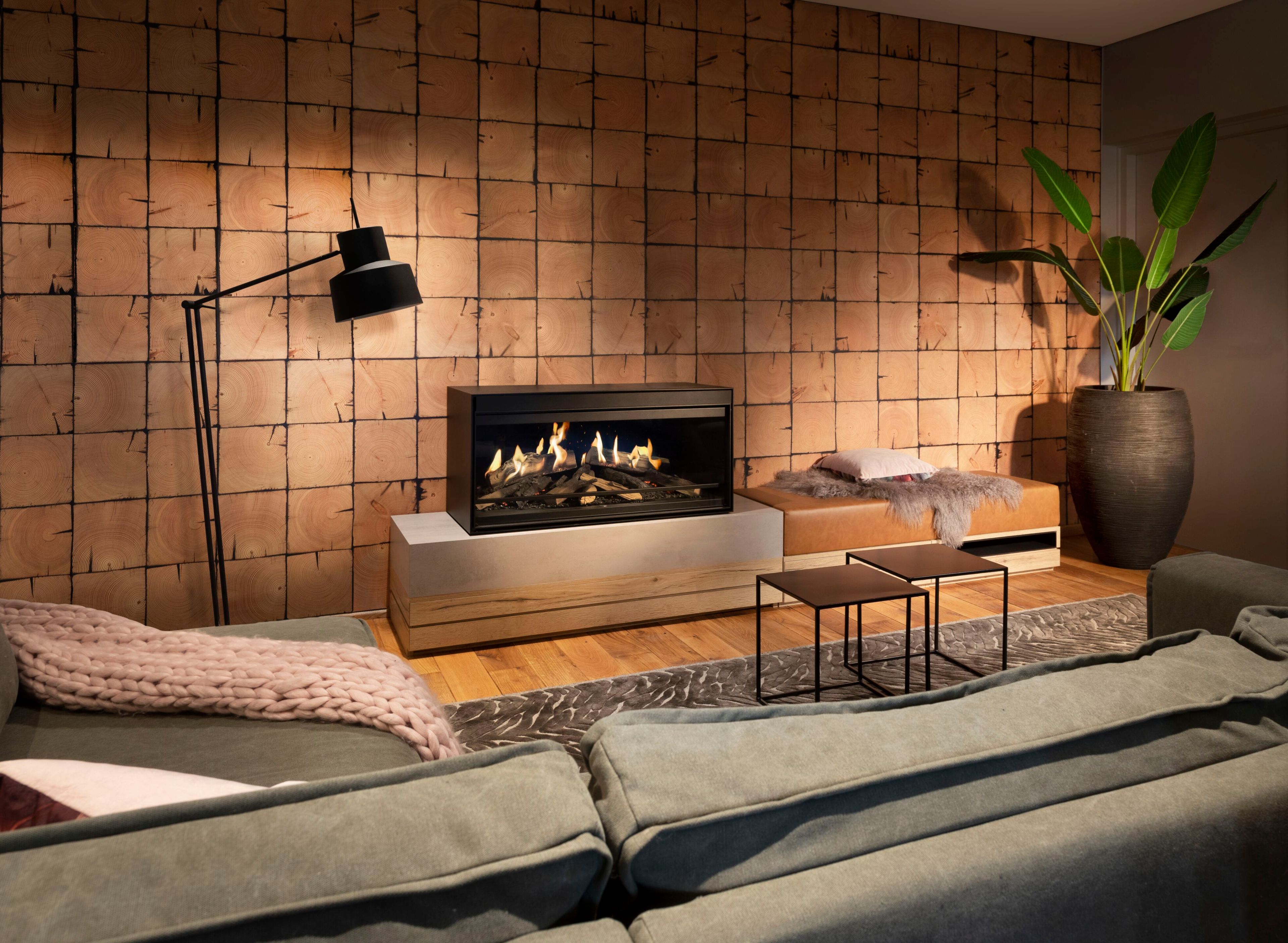 Голографический камин KALFIRE E-ONE 100F FR ARCH-00024487 - Вид №1