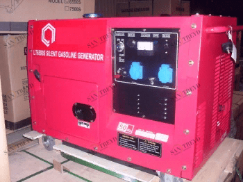 Генератор бензиновый Амперос LT6500CLE в кожухе sun-id-1030683