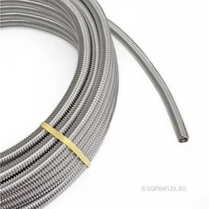 Гофрированная труба из нержавеющей стали 1/2 дюйма(Россия), 50м Flexible hose Россия