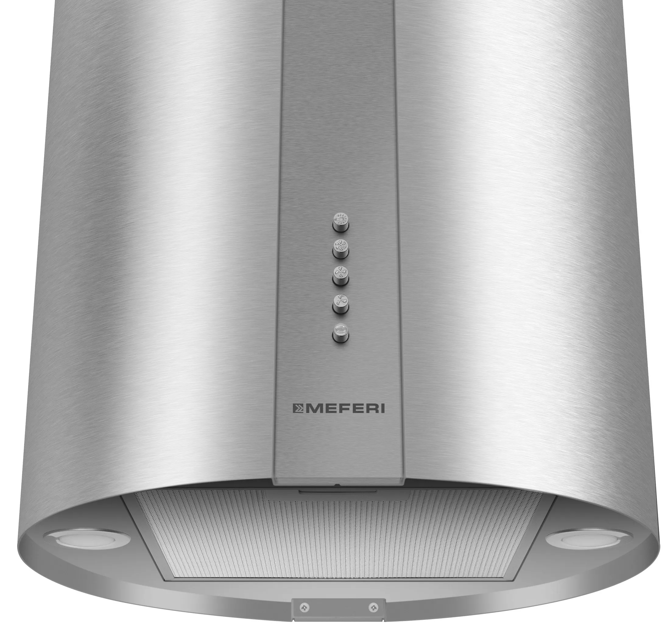 9243930 Вытяжка островная Meferi TUBE40IX ISLA POWER серебристый/серебристый STDN-0125147 - Вид №7