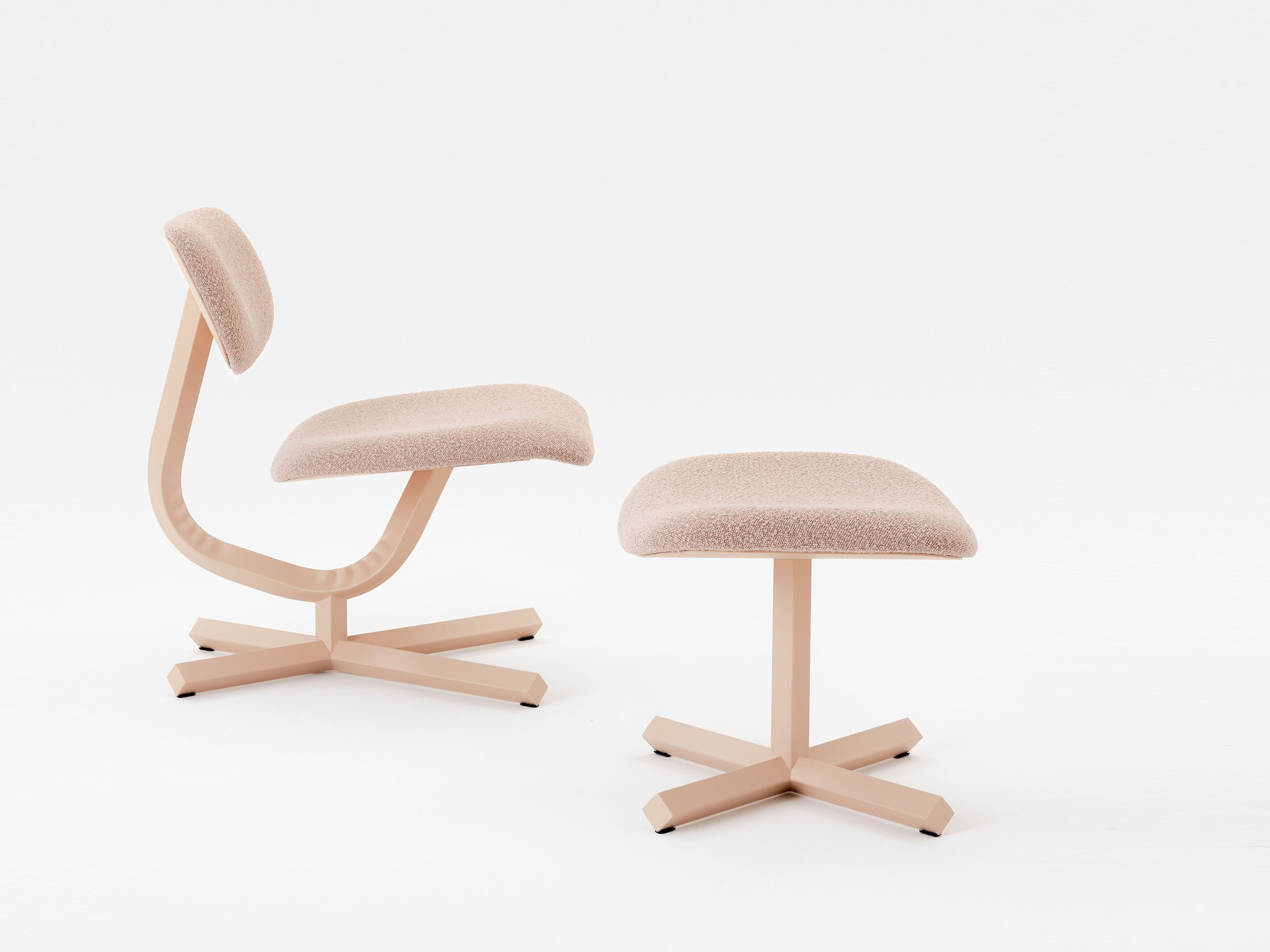 Стальная 4-спицевая мягкая подставка для ног Mara Typo ARCH-00087515 - Вид №6