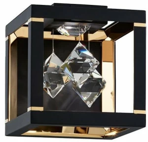 Schonbek Настенный светильник из металла с кристаллами swarovski® Fyra Sqb110