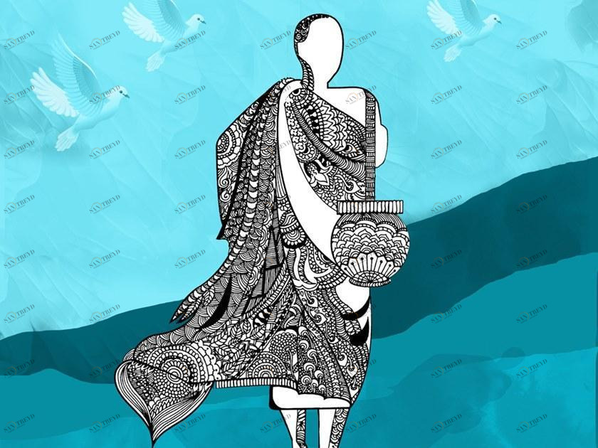 MOMENTI Авторский художественный принт Crazy home paintings Ah-008