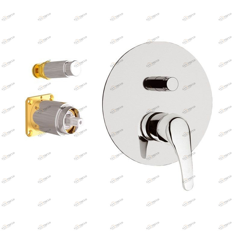 MT16612KB Смеситель для ванны DANIEL RUBINETTERIE 