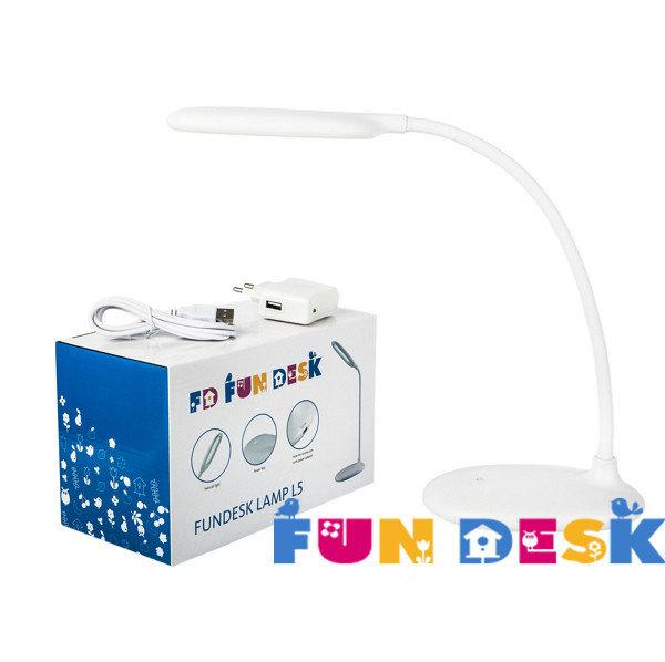 Лампа настольная светодиодная белая FunDesk L5 FUNDESK  00-3948525 Белый Santreyd  - Вид №9