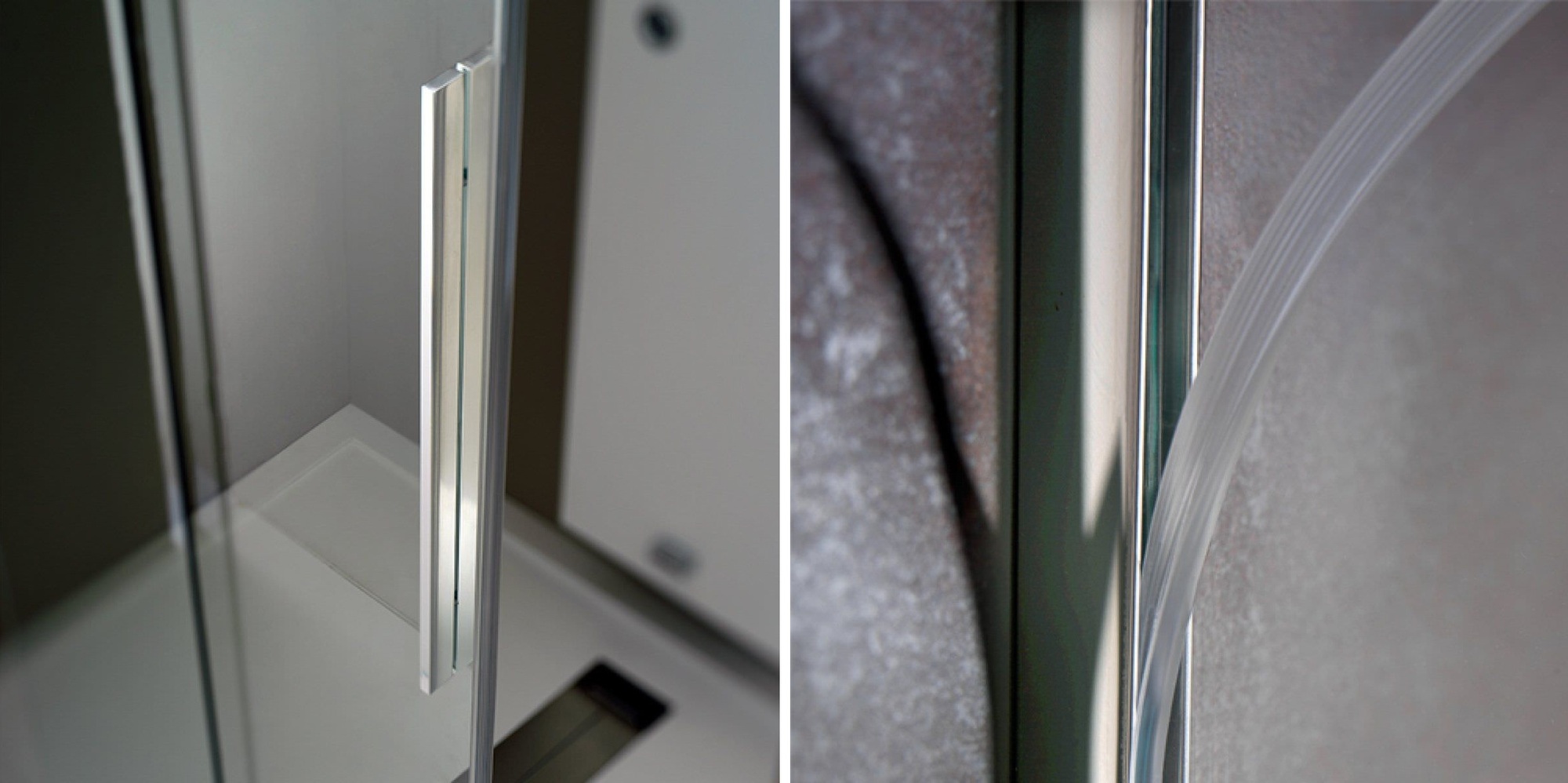 Душевое ограждение Wing W02 130 см Karolitalia BLUBLEUWINGW02130 - Вид №1