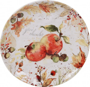 10642268 Certified International Тарелка подстановочная Certified Int. Осенние краски 33см, керамика Керамика