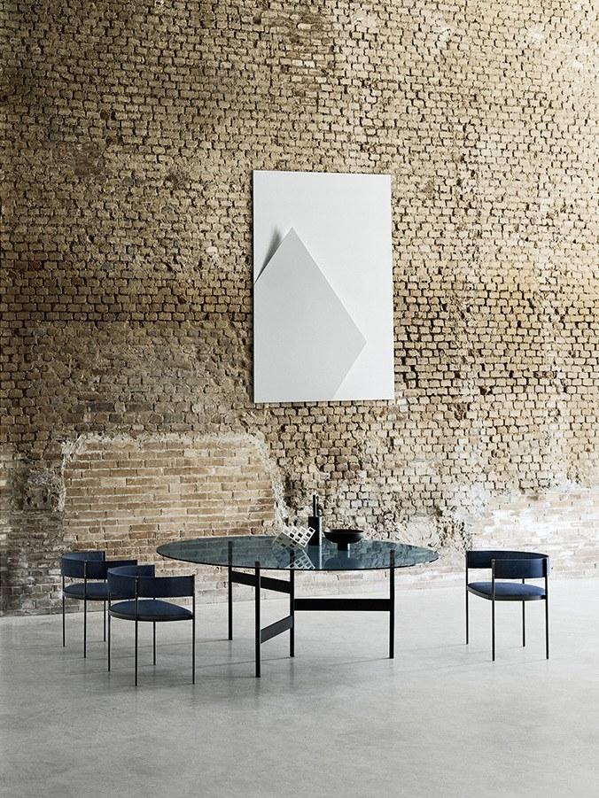 Living Divani Круглый стол из стали и стекла sun-id-1424803 - Вид №2