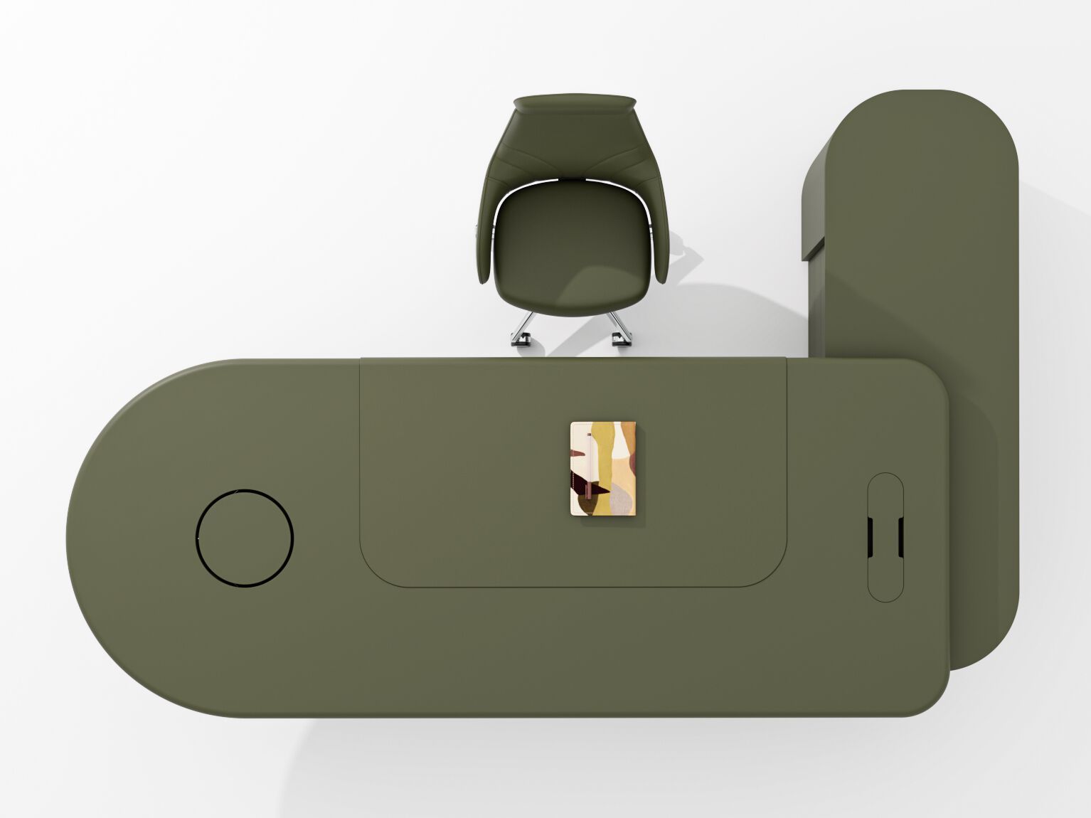 Стол со встроенным сервисным шкафом PROF Dea ARCH-00020853 - Вид №6