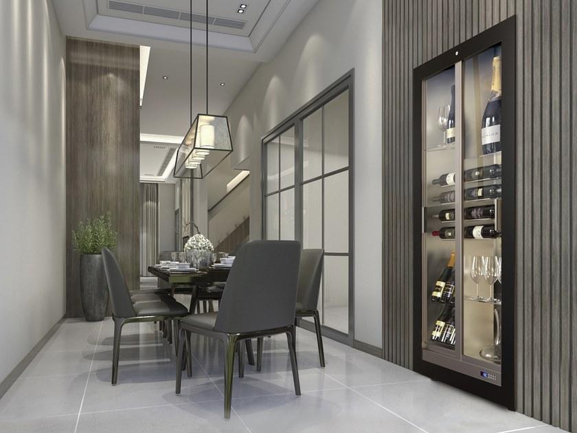 EXPO Встраиваемый винный холодильник из алюминия с подсветкой Teca b Te-bm12 - Вид №1