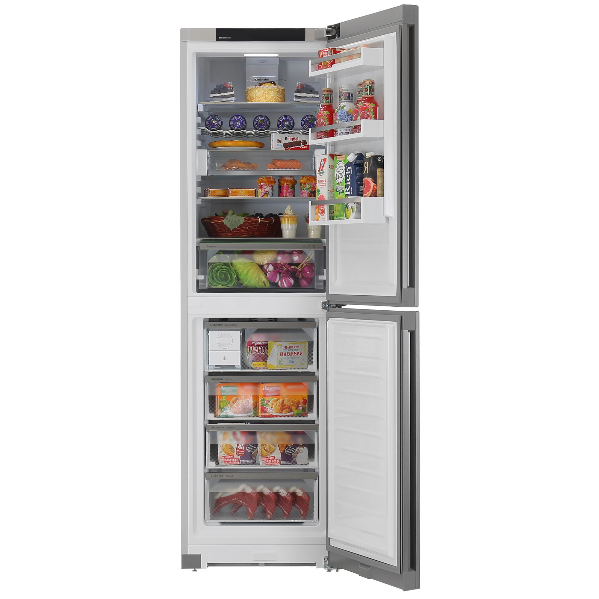 5457364 Холодильник с морозильником   Liebherr CNsfc 573i серебристый STDN-0149401 - Вид №5
