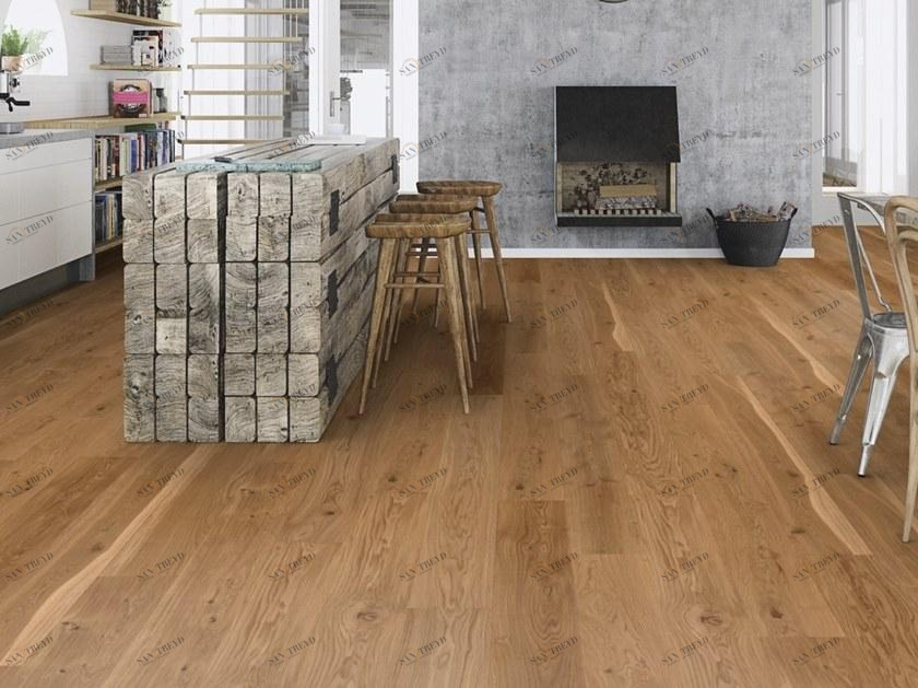 BOEN 3-х слойный дубовый паркет Plancia Sag*vkfd