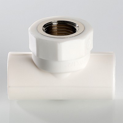 VTp.732.0.02004 Фитинг полипропиленовый – тройник с переходом на внутреннюю резьбу Valtec 20 мм х 1/2"  - Вид №8