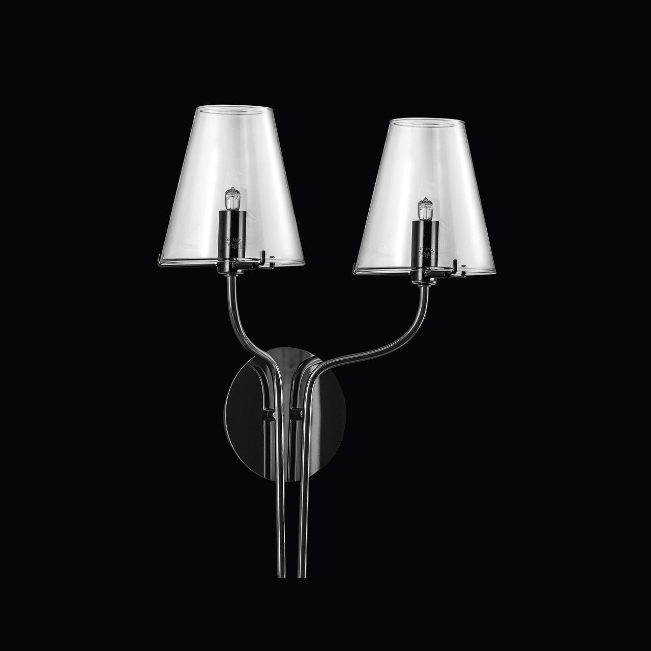 Бра Lightstar Diafano 758627 LIGHTSTAR  077613 Прозрачный;хром  - Вид №1