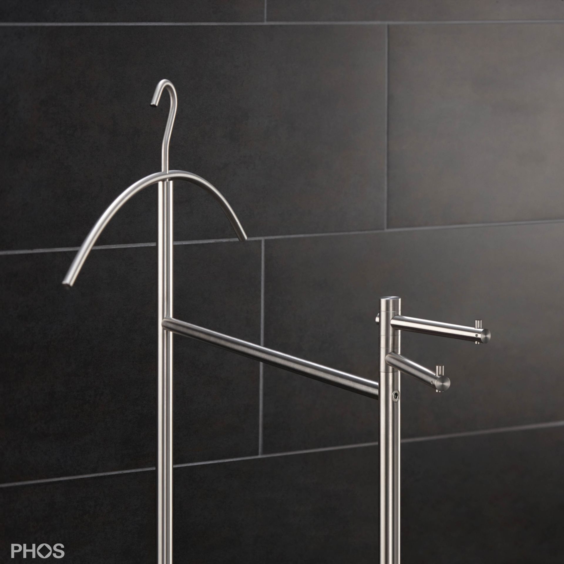 GSD-BPGe Стойка Valet с овальной опорной плитой. цвет нижней пластины: желтый PHOS  - Вид №2