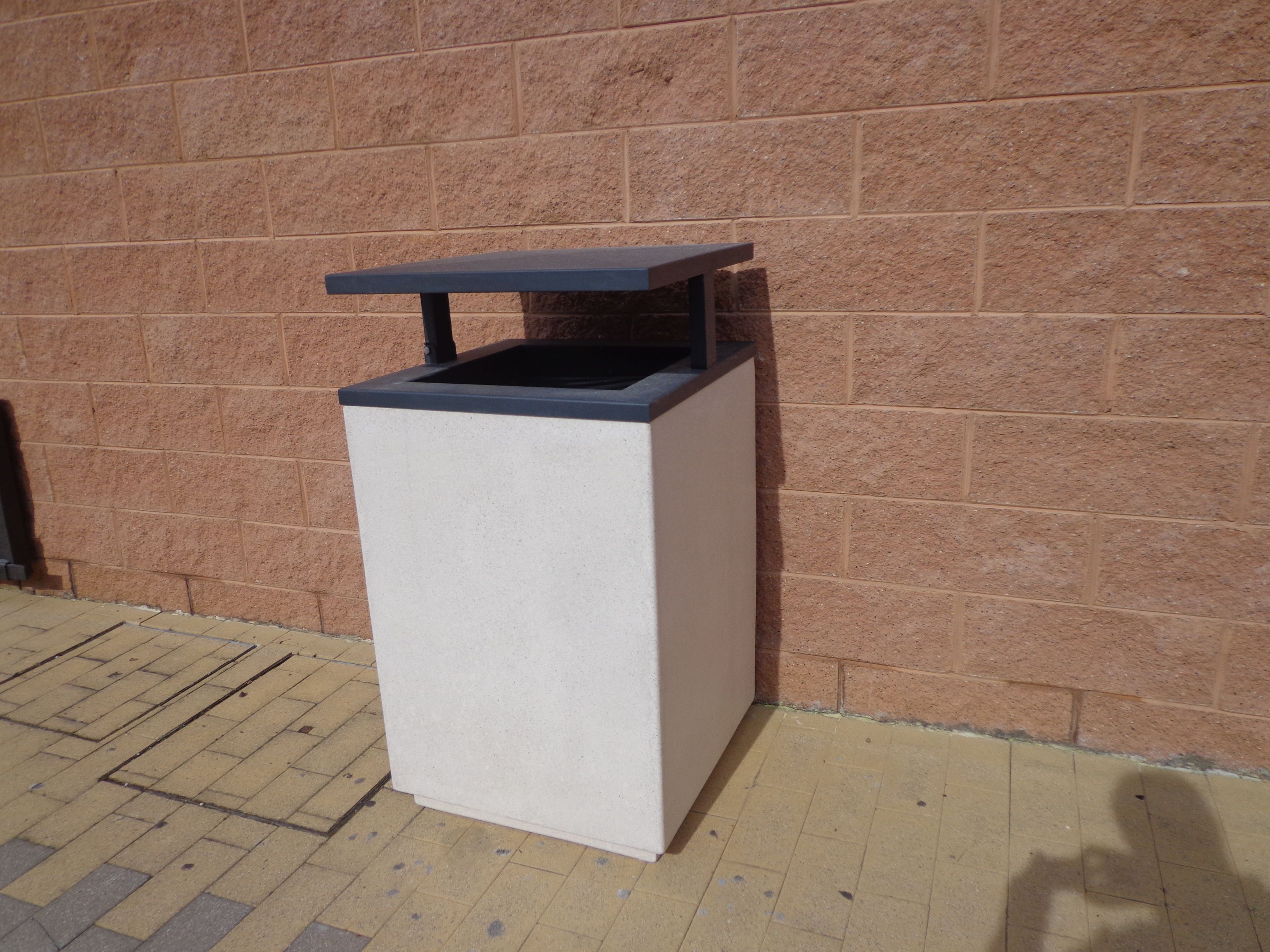 Наружные настенные стойки для мусора Viscio Urban Design SQUARE ARCH-00147313 - Вид №5