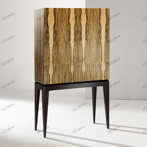 Барный шкаф с 2 дверцами зирикот Tamaraw ACWD TAMARAW 00-3981972 Коричневый 