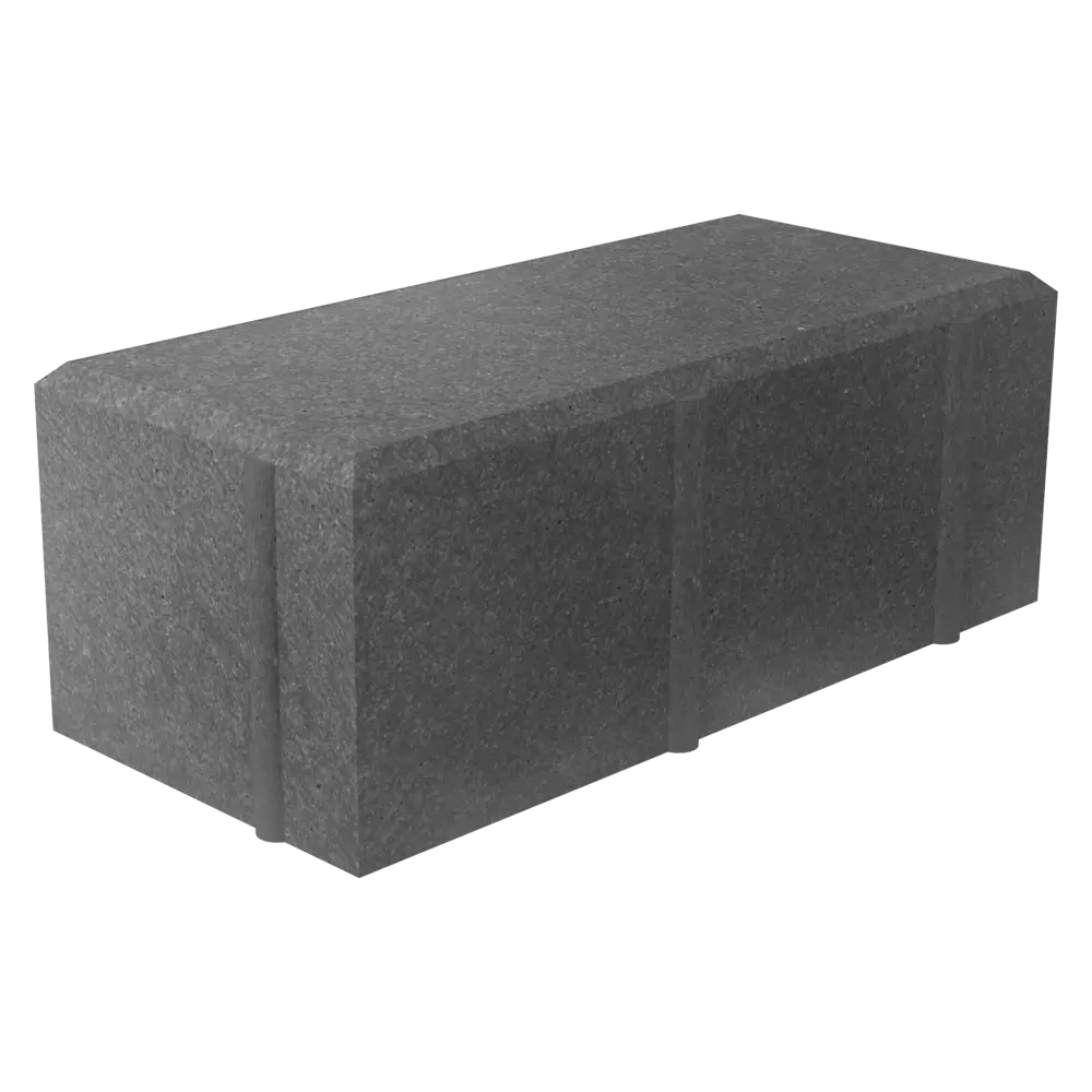 Тротуарная плитка Кирпичик 200x100x60 мм серый 82627386 STLM-2191755 Santreyd 