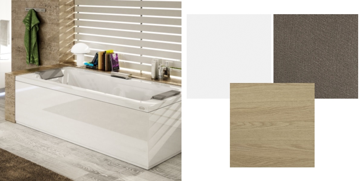 Ванна с гидромассажем "TOP AQS" Sharp 70 угловая SHA-1006-2417 Dx Jacuzzi SHA10062417DX - Вид №2