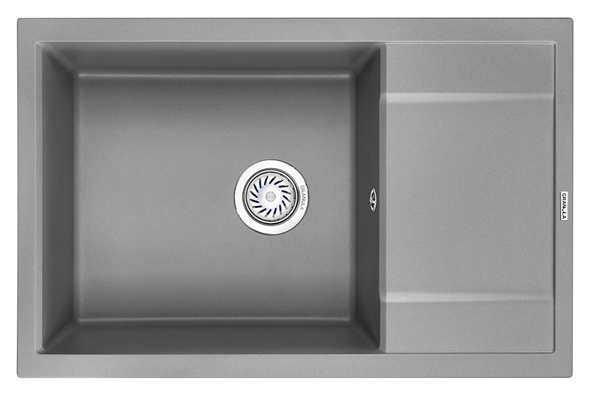 7805, АЛЮМИНИУМ, кухонная мойка, кварц GRANULA 7805-ST176 - Вид №1