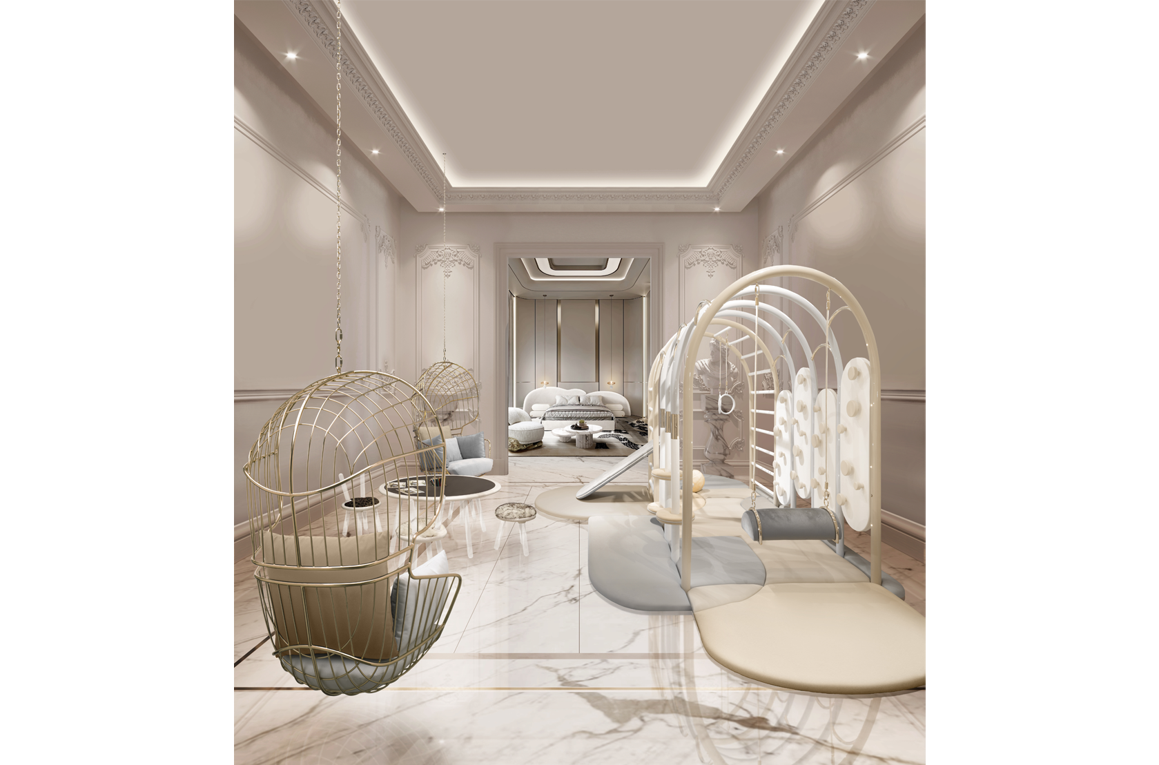 CIST526 Детское подвесное кресло Нодо Circu  - Вид №10