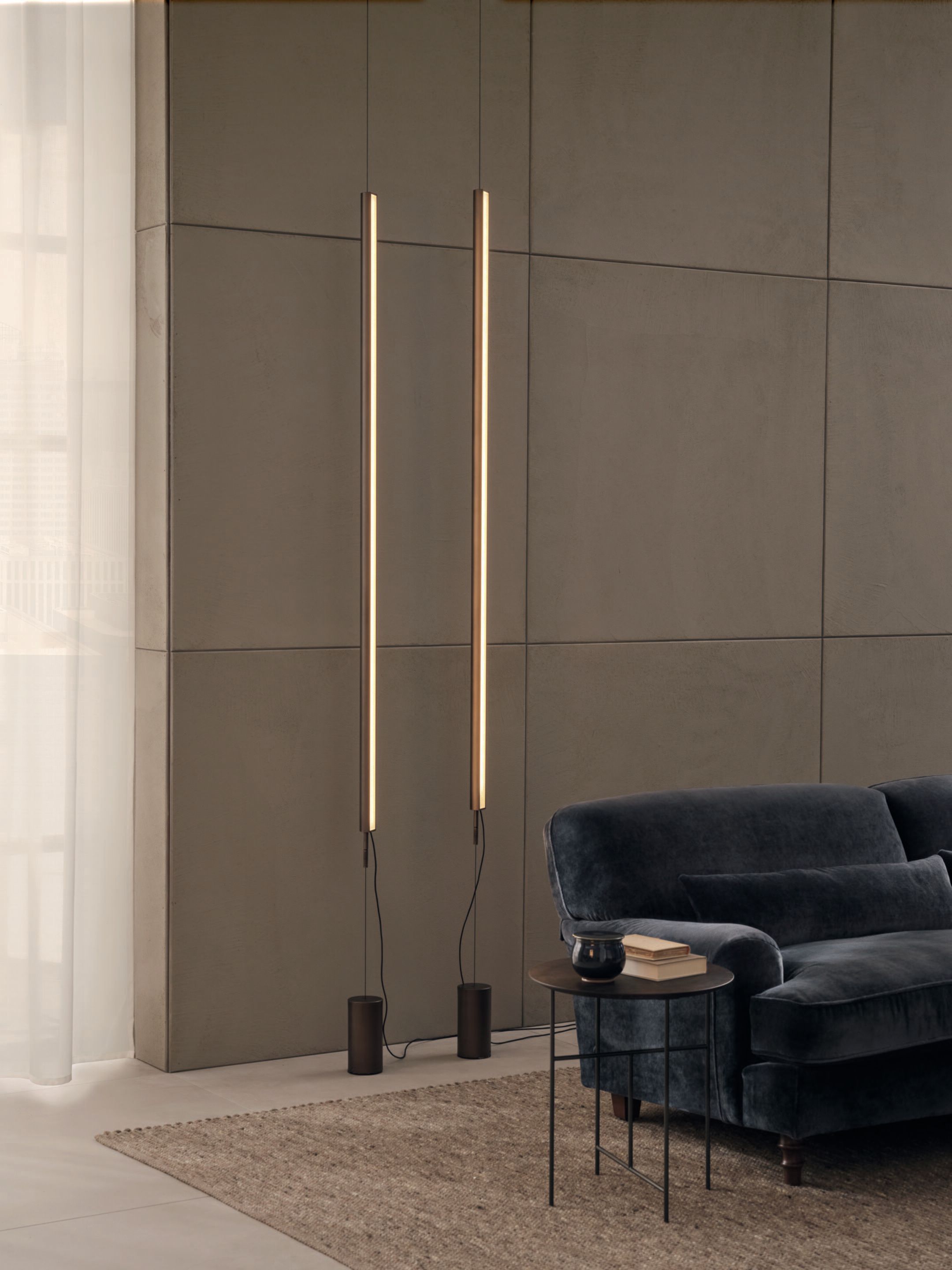 Бронзовый светодиодный подвесной светильник DE PADOVA Cut Back ARCH-00012975 - Вид №1