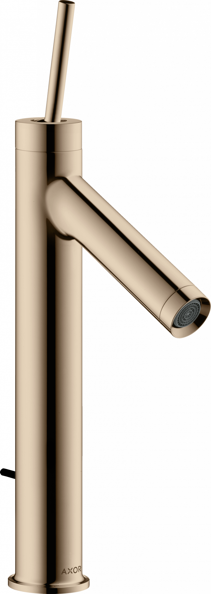 10123300 Смеситель для раковины 170, однорычажный, со сливной ручкой и сливным гарнитуром AXOR STARCK