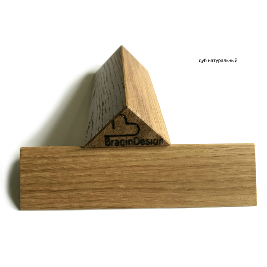 Тумба под ТВ Telly дуб, рисунок елка BraginDesign BR0270Б - Вид №3