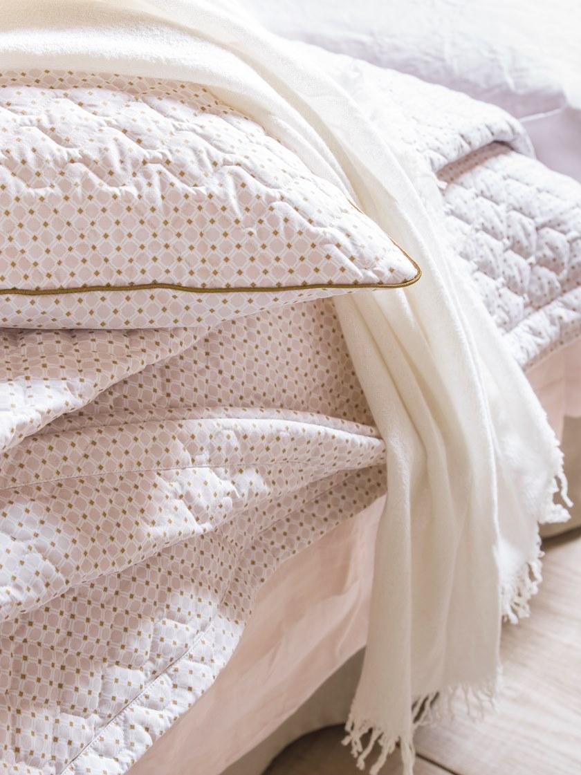 Alexandre Turpault Покрывало с двусторонним графическим узором и принтом из хлопка Little geo sun-id-1485600 - Вид №2