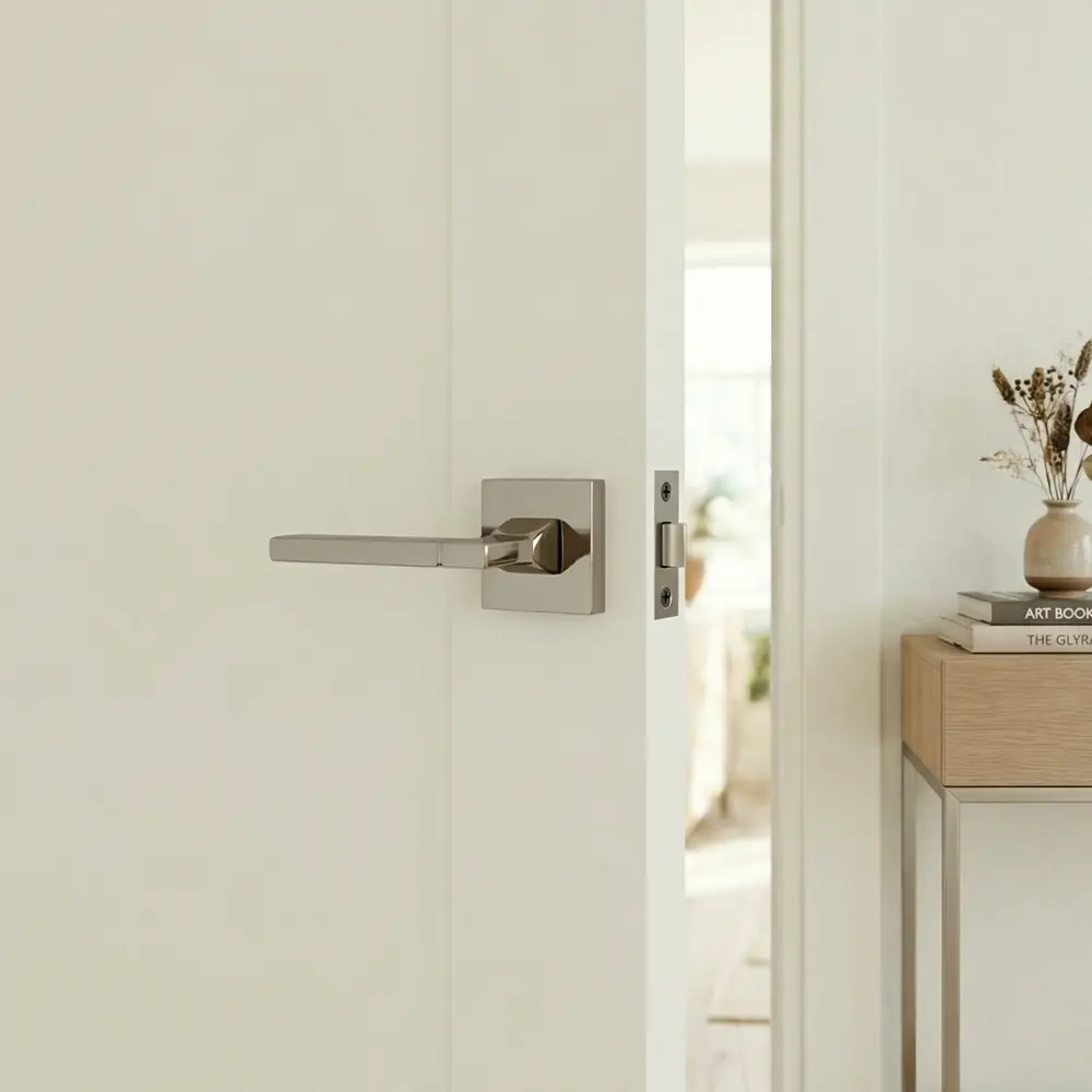 Дверные ручки AL 147 F комплект цвет графит 85224940 STLM-2059516 Santreyd  - Вид №4