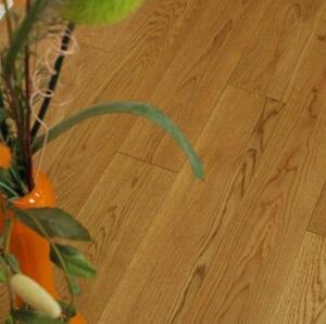 Массивная доска Ashton Дуб Селект (Гладкая) 400-2000х120 мм.