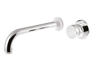 2 отверстия настенный однорычажный смеситель для раковины