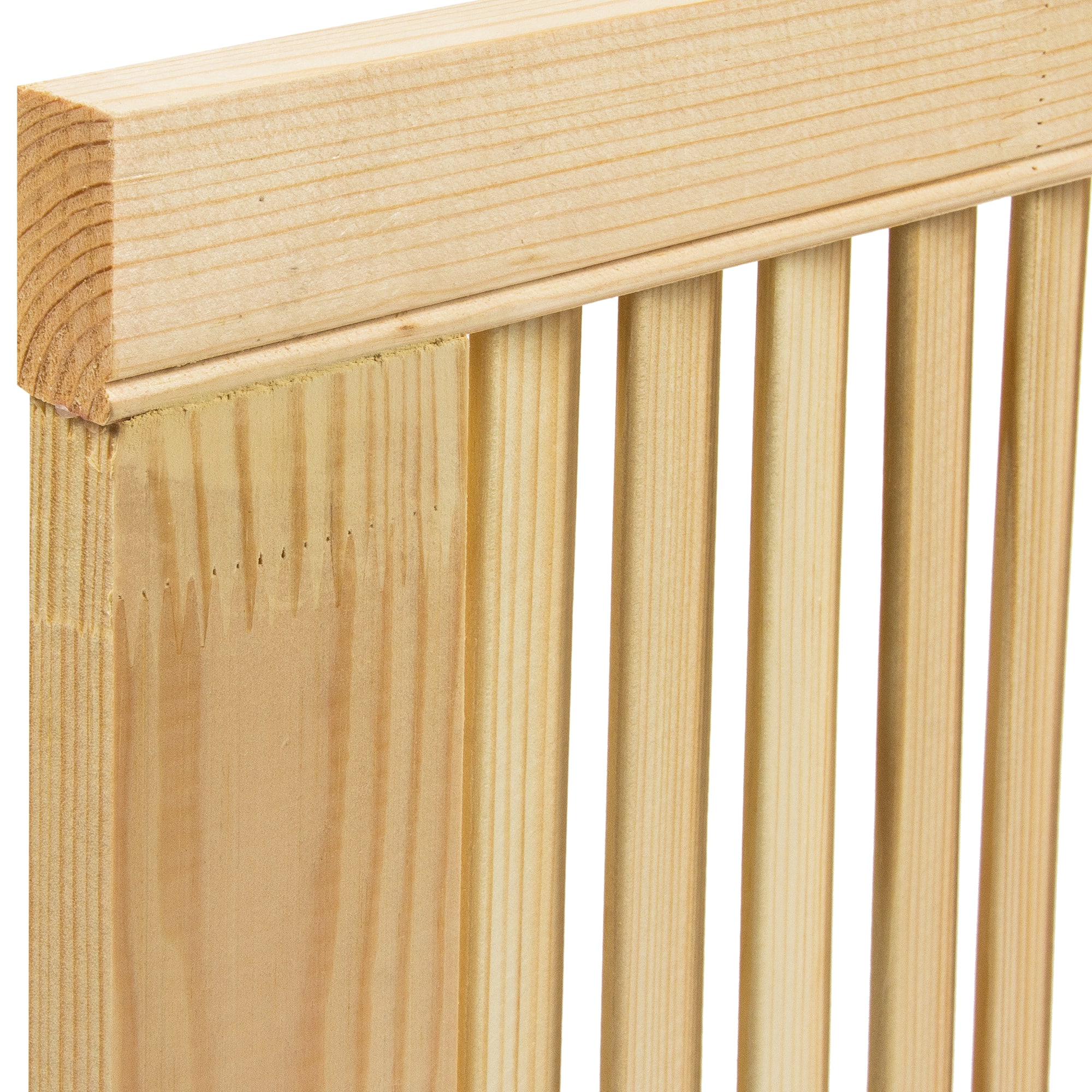 15312074 Дверка жалюзийная 1505х494х20 мм хвоя сорт А Santreyd  - Вид №2