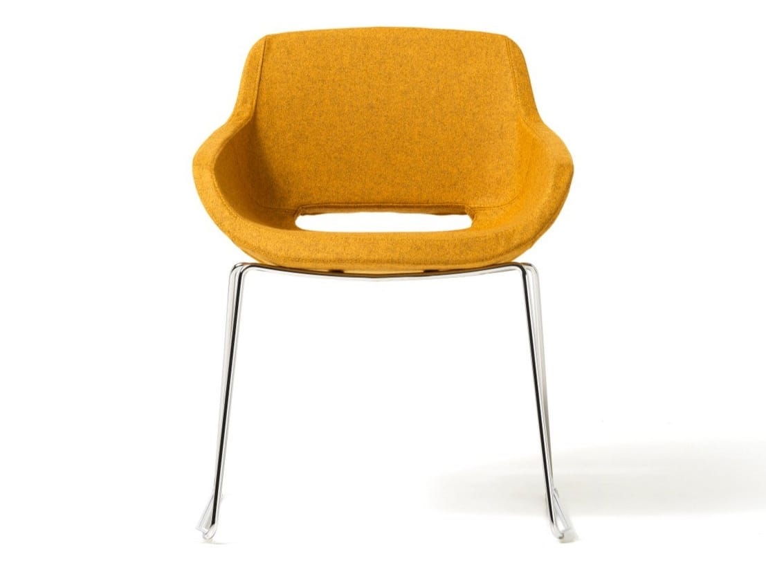 Тканевый стул с подлокотниками Diemme Clea Plus ARCH-00092031