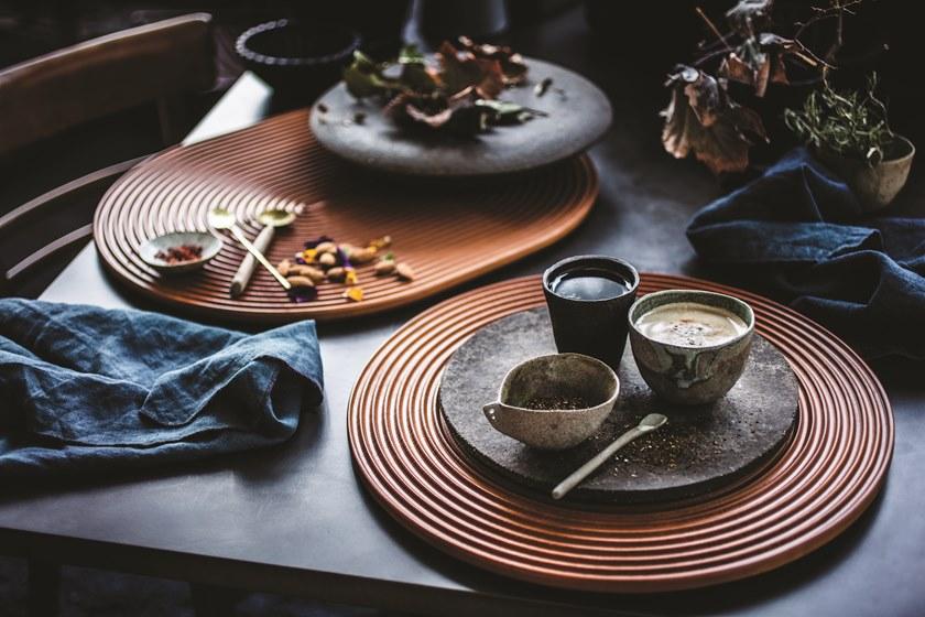 Milla & Milli Круглый поднос из массива дерева Foodwood sun-id-1448057 - Вид №11