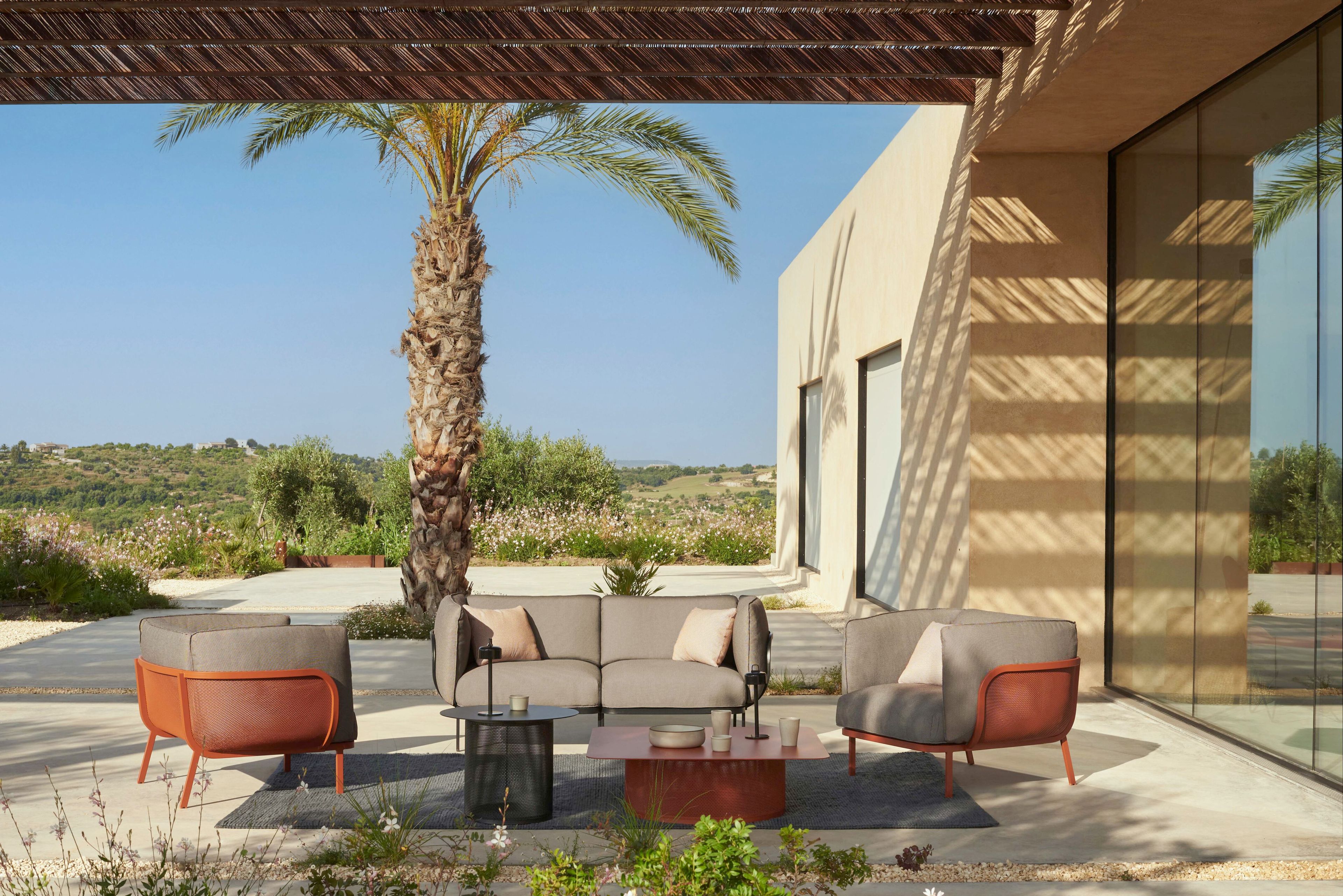 2-местный тканевый садовый диван emu Cabla ARCH-00105387 - Вид №3