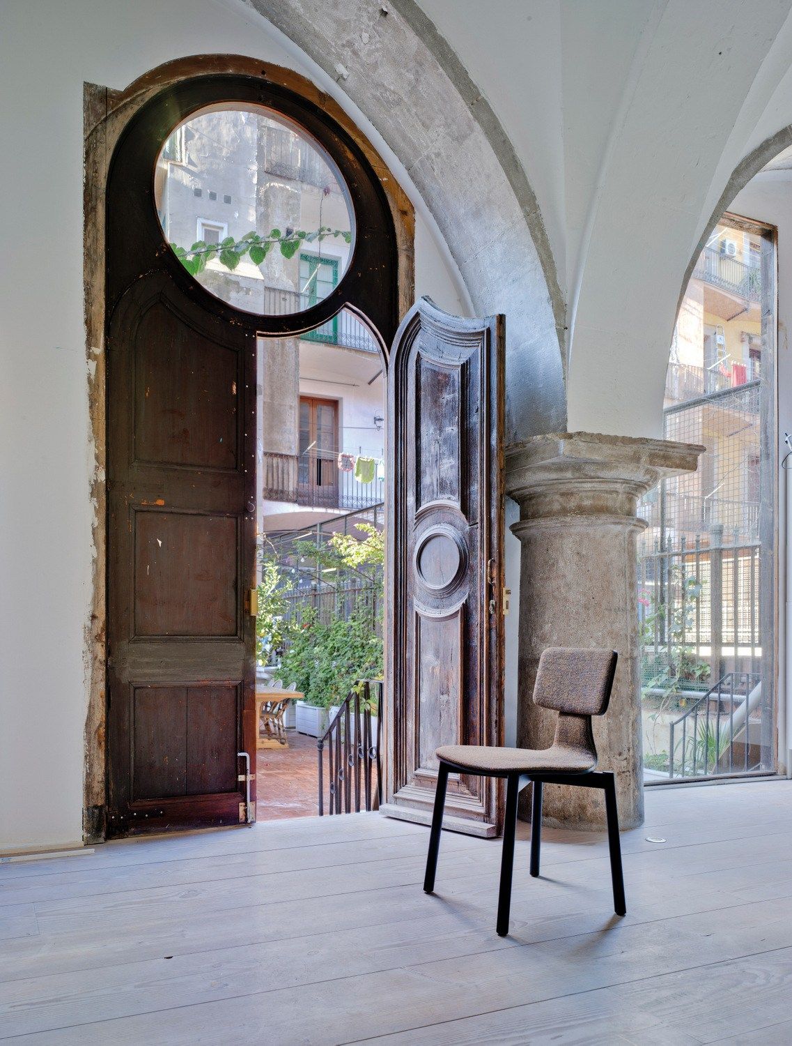 Мягкий стул из ткани SANCAL SILLA40 ARCH-00039043 - Вид №4