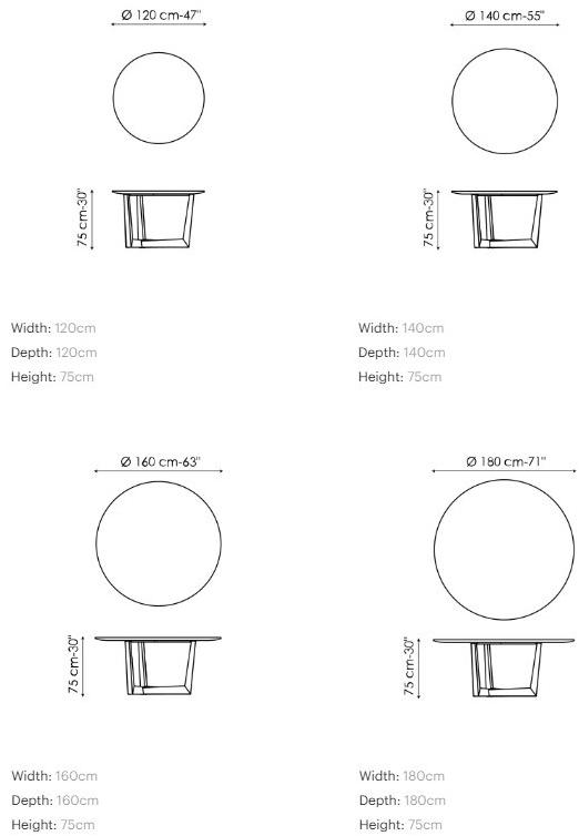 Bonaldo Прямоугольный стол из керамики или хрусталя Art sun-id-1410079 - Вид №5
