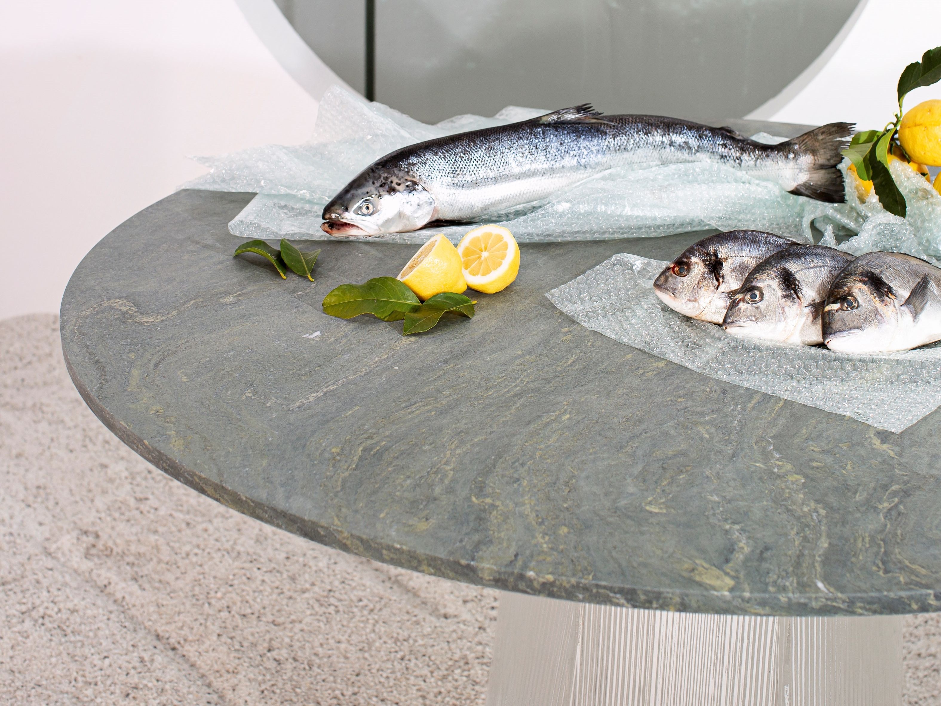 Круглый мраморный стол pulpo Бент ARCH-00033582 - Вид №9