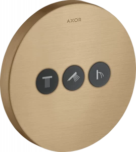 36727140 Клапан скрытого монтажа круглый на 3 функции AXOR SHOWERSELECT